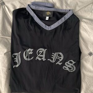 Versace Jeans-Black Long Sleeve Shirt